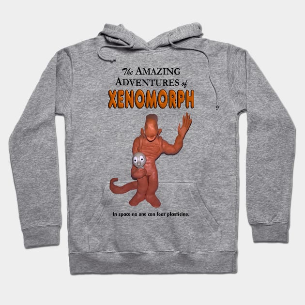 Amazing Adventures of Xenomorph Hoodie by MalcolmKirk